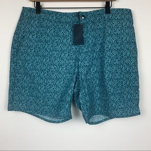 NWT Zachary Prell |‎ Carolla Swim Trunks Turquoise